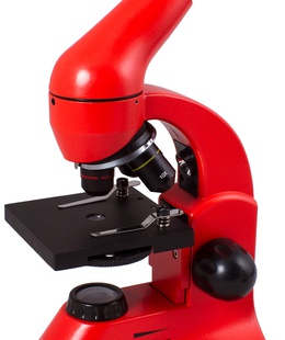  Mikroskops ar Eksperimentālo Komplektu K50 Levenhuk Rainbow 50L PLUS Oranžā krāsā 64x - 12  Hover