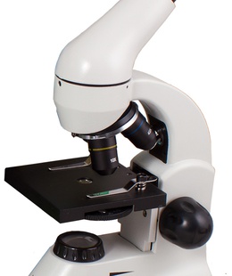  Levenhuk D50L PLUS 2.5M Mikroskops ar digitālo kameru Baltā Krāsā  Hover