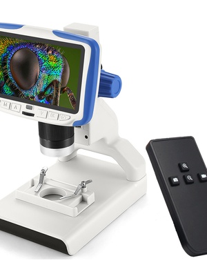  Mikroskops, Levenhuk Rainbow 7x-200x, DM500 LCD digitālais  Hover