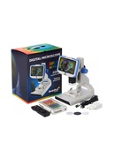  Mikroskops, Levenhuk Rainbow 7x-200x, DM500 LCD digitālais Hover