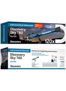  Teleskops, Discovery Sky T60 60/700 120x ar grāmatu Hover