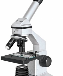  Mikroskops BRESSER JUNIOR 40X-1024X ar okulāra kameru un eksperimentālo komplektu  Hover