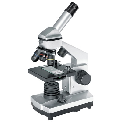  Mikroskops Bresser Junior Biolux CA 40X-1024X  ar eksperimentālo komplektu un viedtālruņa