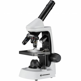  Mikroskops Bresser Junior Biolux Student 40x-2000x ar eksperimentālo komplektu un viedtālr
