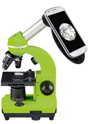  Mikroskops Bresser Junior Biolux SEL 40–1600x, zaļš Hover