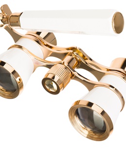  Teātra binoklis, balts Levenhuk Broadway 325E  Hover