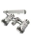  Teātra binoklis, sudraba Levenhuk Broadway 325E