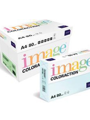  Krāsains papīrs IMAGE C. A4/50lap. 80g/m2 melna krāsa  Hover