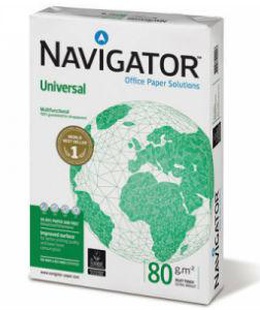  *Papīrs NAVIGATOR Universal A4 80g 500lap  Hover