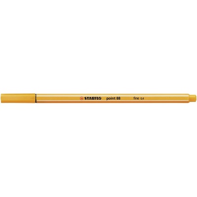  Tintes pildspalva STABILO POINT |0.4 mm| Oranža | 88/54