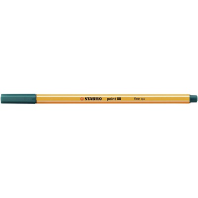  Tintes pildspalva STABILO POINT |0.4 mm|  Priedes zaļa | 88/53
