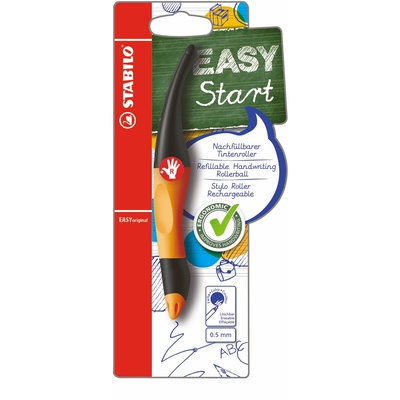  Ergonomiska pildspalva STABILO EASY START R |0.5 mm|Zila| Melna, Oranža