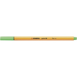  Tintes pildspalva STABILO POINT |0.4 mm|Smaragdzaļa|