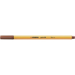 Tintes pildspalva STABILO POINT |0.4 mm| Sārta | 88/38