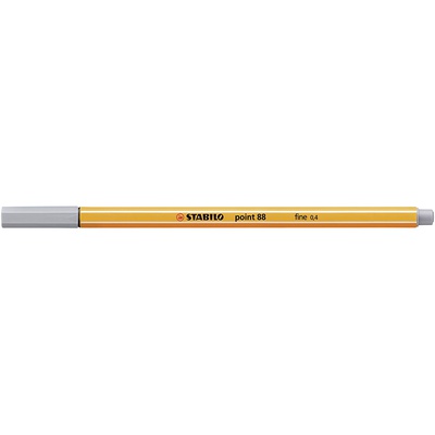  Tintes pildspalva STABILO POINT |0.4 mm| pelēka | 88/95