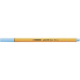  Tintes pildspalva STABILO POINT |0.4 mm| Neona zila | 88/031