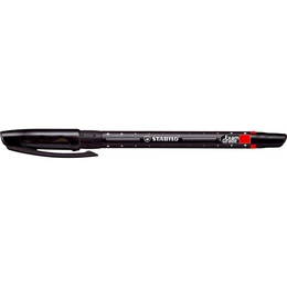  Lodīšu pildspalva STABILO EXAM GRADE |0.45 mm| Melna