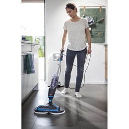  Bissell | Mop | SpinWave | Corded operating | Electric | Washing function | 105 W | Blue/Titanium