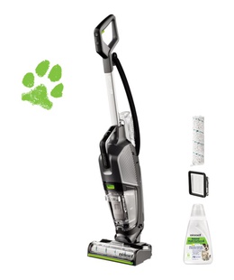  Bissell | All-in one Multi-Surface Cleaner | 3527N Crosswave HydroSteam Pet Select | Corded operating | Washing function | 1100 W | N/A V | Titanium/Black/Silver/Lime  Hover