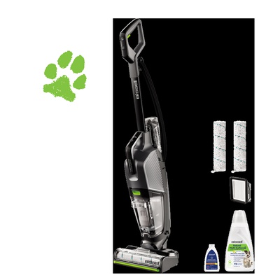  Bissell | All-in One Multi-Surface Cleaner | Crosswave HydroSteam Pet Pro | Corded operating | Washing function | 1100 W | Grey | Warranty 24 month(s)