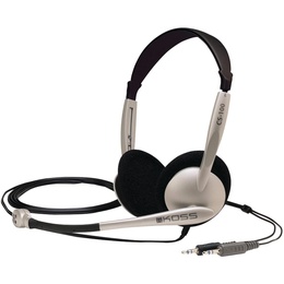 Austiņas Koss | CS100 | Headphones | Wired | On-Ear | Microphone | Black/Gold
