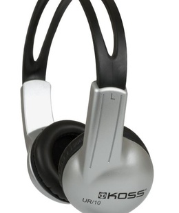 Austiņas Koss | Headphones | UR10 | Wired | On-Ear | Silver/Black  Hover