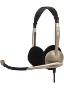 Austiņas Koss Headphones CS100USB Wired On-Ear Microphone Noise canceling Gold Hover