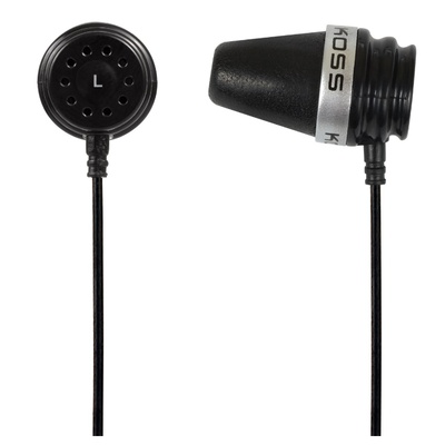 Austiņas Koss Headphones Sparkplug Wired In-ear Noise canceling Black