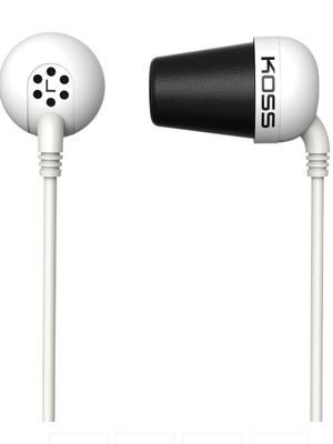 Austiņas Koss | Plug | Wired | In-ear | Noise canceling | White  Hover