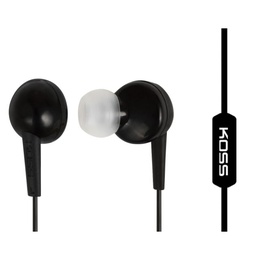 Austiņas Koss Headphones KEB6iK Wired In-ear Microphone Black