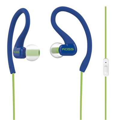 Austiņas Koss | Headphones | KSC32iB | Wired | In-ear | Microphone | Blue