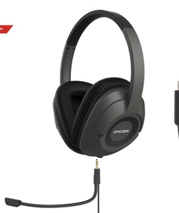 Austiņas Koss | SB42 USB | Headphones | Wired | On-Ear | Microphone | Black/Grey  Hover