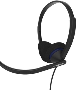 Austiņas Koss | CS200i | Communication Headsets | Wired | On-Ear | Microphone | Noise canceling | Black  Hover