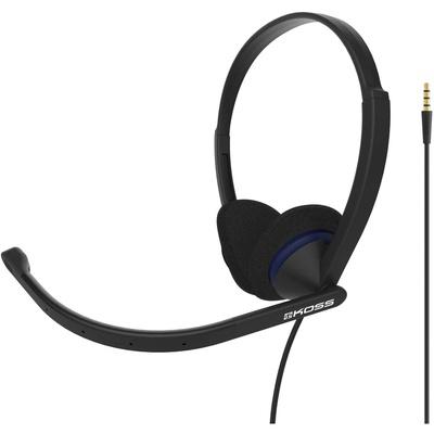 Austiņas Koss | Communication Headsets | CS200i | Wired | On-Ear | Microphone | Noise canceling | Black