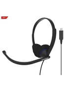 Austiņas Koss | CS200 USB | Headphones | Wired | On-Ear | Microphone | Black
