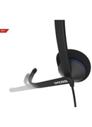 Austiņas Koss | CS200 USB | Headphones | Wired | On-Ear | Microphone | Black Hover