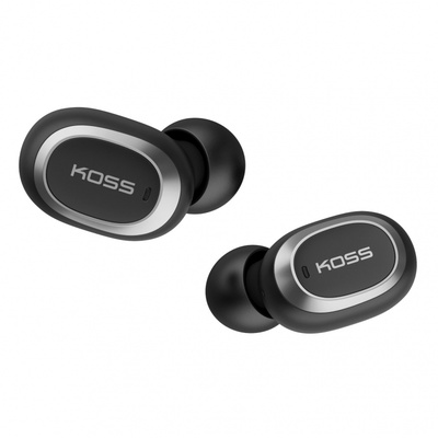 Austiņas Koss | True Wireless Earbuds | TWS250i | Wireless | In-ear | Microphone | Wireless | Black