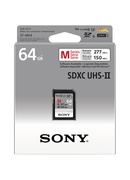  Sony 64GB SF-M Series SDXC Class10 UHS-II U3 V60 Tough Memory Card Hover