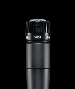 Austiņas Shure | Instrument Microphone | SM57-LCE | Black  Hover