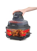  NINJA | 4-in-1 Portable Glass Air Fryer | FN101EUGY Crispi | Power 1700 W | Capacity 3.8 L | Blue/Black Hover