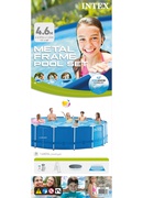  Intex | Metal Frame Pool Set with Filter Pump