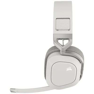 Austiņas Corsair | Gaming Headset | HS80 MAX | Bluetooth | Built-in microphone | Wireless | White | Bluetooth | Over-Ear | Wireless