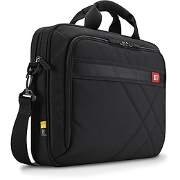  Case Logic | Fits up to size 15  | DLC115 | Messenger - Briefcase | Black | Shoulder strap