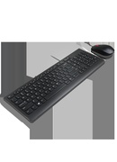 Tastatūra Lenovo | Black | Essential | Essential Wired Keyboard and Mouse Combo - Lithuanian | Keyboard and Mouse Set | Wired | EN/LT | Black Hover