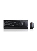 Tastatūra Lenovo | USB Combo Keyboard & Mouse | 300 | Black | Keyboard and Mouse Combo | English | 1.8 m | Black | Wired Via USB