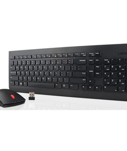 Tastatūra Lenovo | Essential | Essential Wireless Keyboard and Mouse Combo - Russian | Keyboard and Mouse Set | Wireless | Batteries included | EN/RU | Black | Wireless connection  Hover