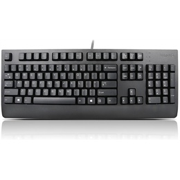 Tastatūra Lenovo | Essential | Preferred Pro II USB Keyboard - US English with Euro symbol | Standard | Wired | US | Black | Numeric keypad