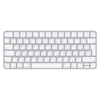 Tastatūra Apple | Magic Keyboard | MK2A3RS/A | Compact Keyboard | Wireless | RU | Bluetooth | Silver/ White | 239 g