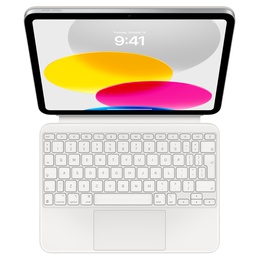Tastatūra Apple | Magic Keyboard Folio for iPad (10th generation) | White | Compact Keyboard | Wireless | EN