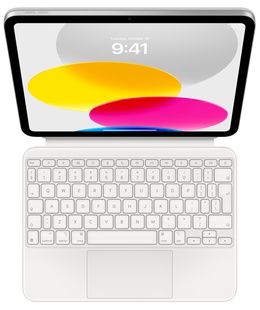 Tastatūra Apple | Magic Keyboard Folio for iPad (10th generation) | White | Compact Keyboard | Wireless | EN  Hover